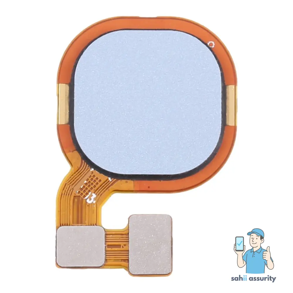 Fingerprint Sensor with Flex Cable for Infinix Hot 10 White